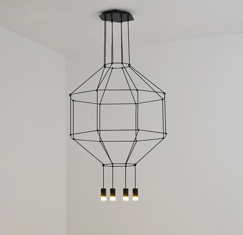 Geometric Lines Pendant Lamp-DWHOME