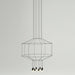 Geometric Lines Pendant Lamp - DWHOME