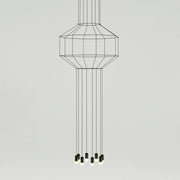 Geometric Lines Pendant Lamp-DWHOME