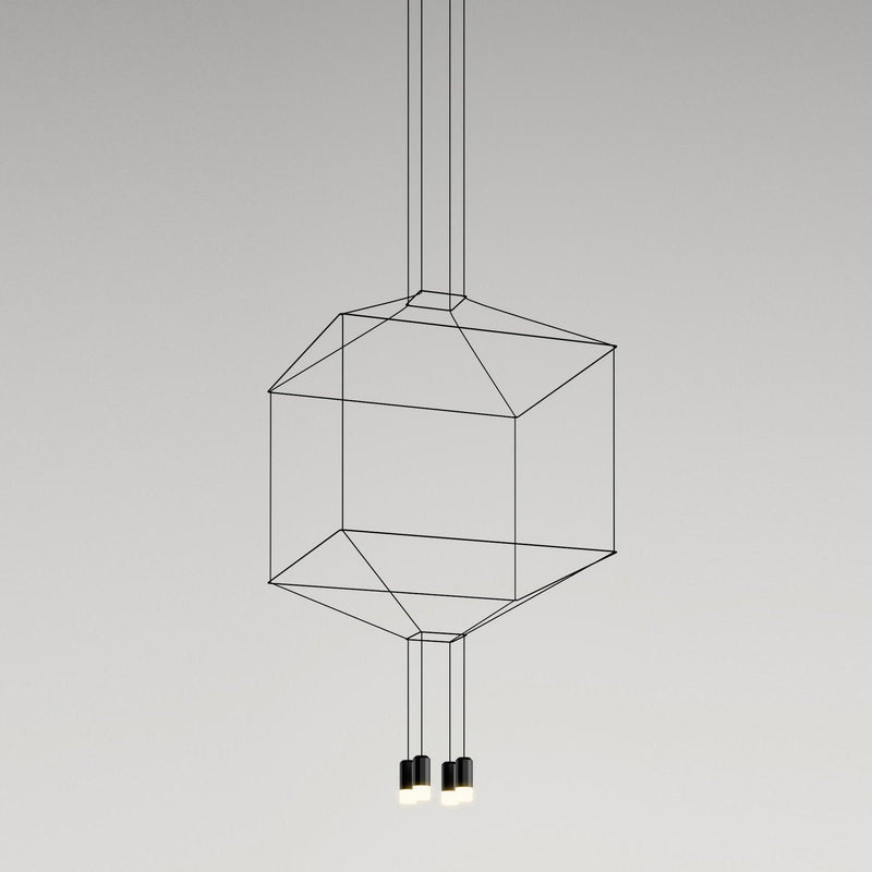 Geometric Lines Pendant Lamp-DWHOME