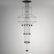 Lines Chandelier-DWHOME