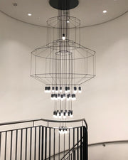 Lines Chandelier-DWHOME