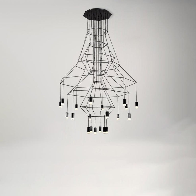 Lines Chandelier-DWHOME