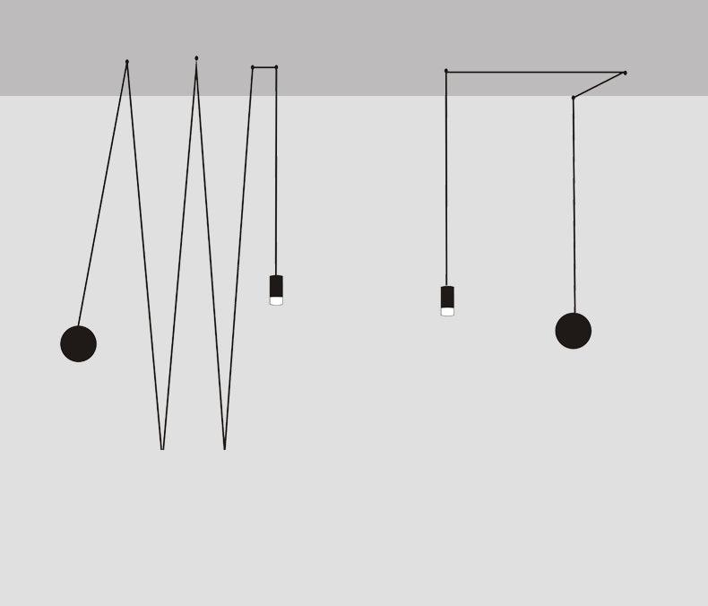 Line Form Pendant light - Vakkerlight