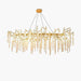 Wisteria Flower Crystal Chandelier - DWHOME