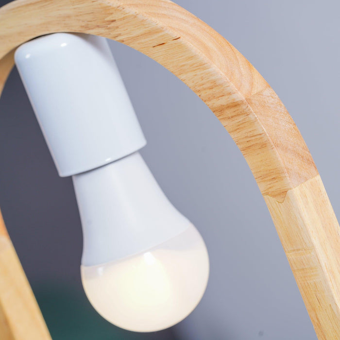 Wood Bird Resin Pendant Light-DWHOME