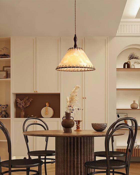 "Lampe à suspension série tissu-DWHOME"