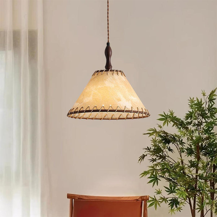 "Lampe à suspension série tissu-DWHOME"