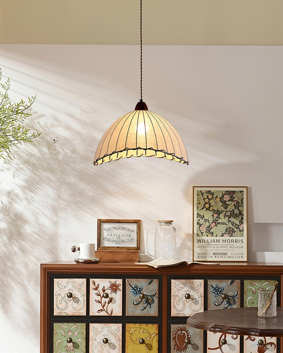 "Lampe à suspension série tissu-DWHOME"