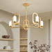 Wood Art Halo Chandelier-DWHOME