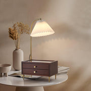 Wood Drawer Table Lamp-DWHOME
