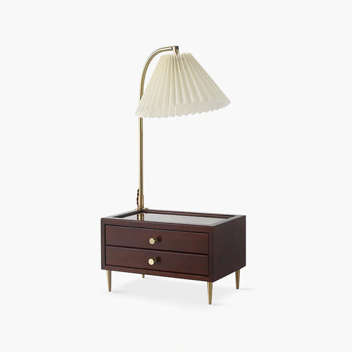 Wood Drawer Table Lamp-DWHOME