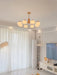 Wooden Cotton Balls Chandelier-DWHOME