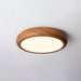 Wood Grain Round Ceiling Lamp.