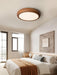 Wood Grain Round Ceiling Lamp - Vakkerlight