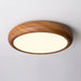 Wood Grain Round Ceiling Lamp - Vakkerlight