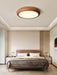 Wood Grain Round Ceiling Lamp - Vakkerlight