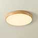 Wood Grain Round Ceiling Lamp - Vakkerlight