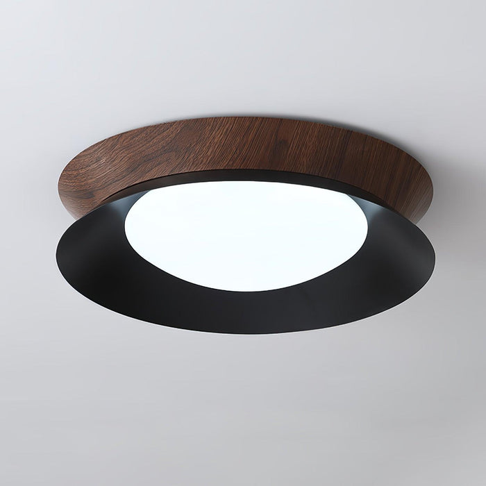 Wood Grain Round Ceiling Light - Vakkerlight