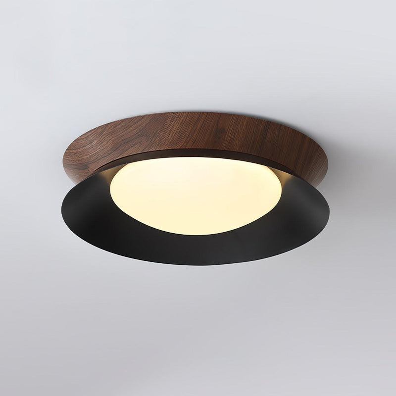 Double Half Round Ceiling Light-DWHOME