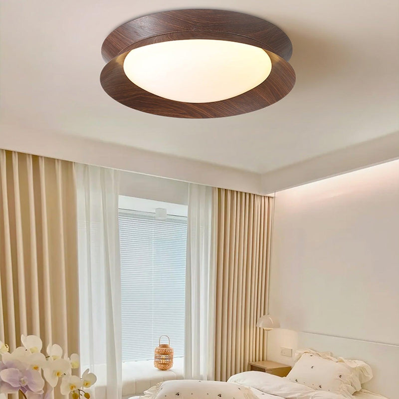 Double Half Round Ceiling Light-DWHOME