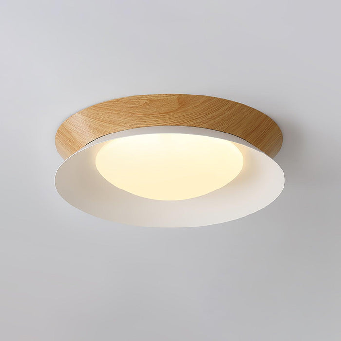 Wood Grain Round Ceiling Light - Vakkerlight