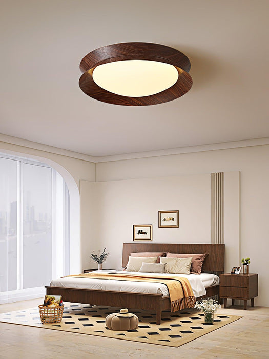 Double Half Round Ceiling Light.