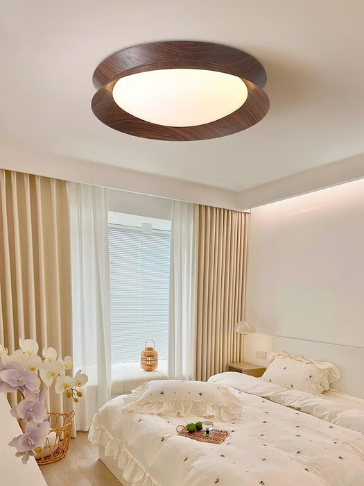 Double Half Round Ceiling Light.