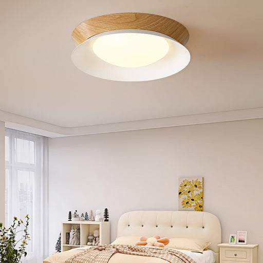 Double Half Round Ceiling Light.