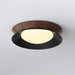 Wood Grain Round Ceiling Light - Vakkerlight