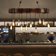 Wood Hanging Multi Chandelier-DWHOME