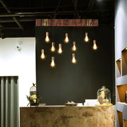 Wood Hanging Multi Chandelier-DWHOME