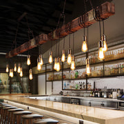 Wood Hanging Multi Chandelier-DWHOME