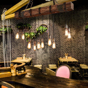 Wood Hanging Multi Chandelier-DWHOME