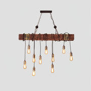 Wood Hanging Multi Chandelier-DWHOME
