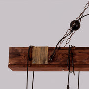 Wood Hanging Multi Chandelier-DWHOME