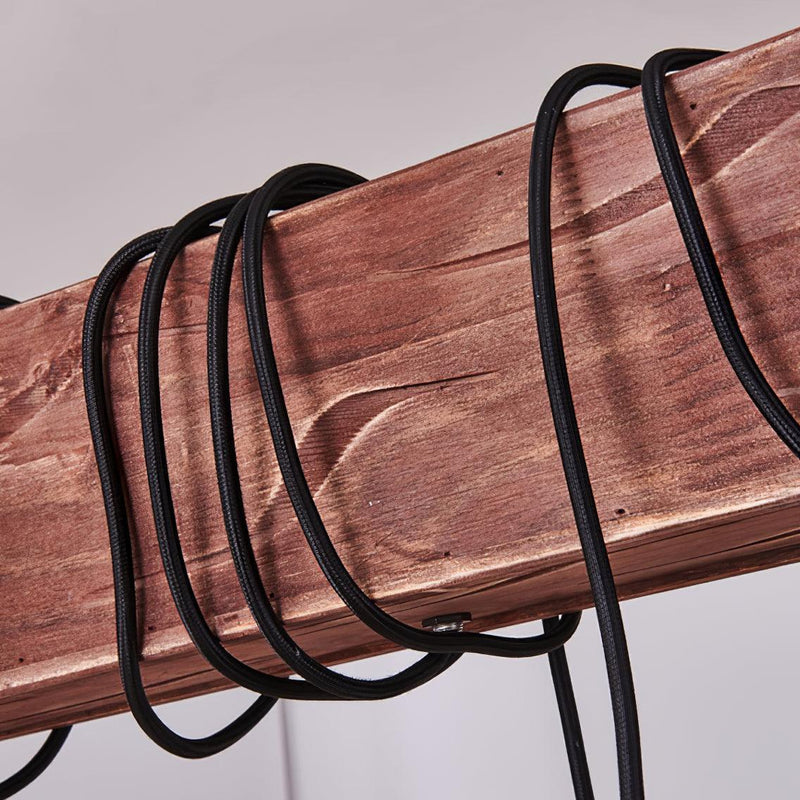 Wood Hanging Multi Chandelier-DWHOME