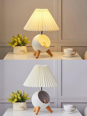 Wood Small Table Lamp-DWHOME