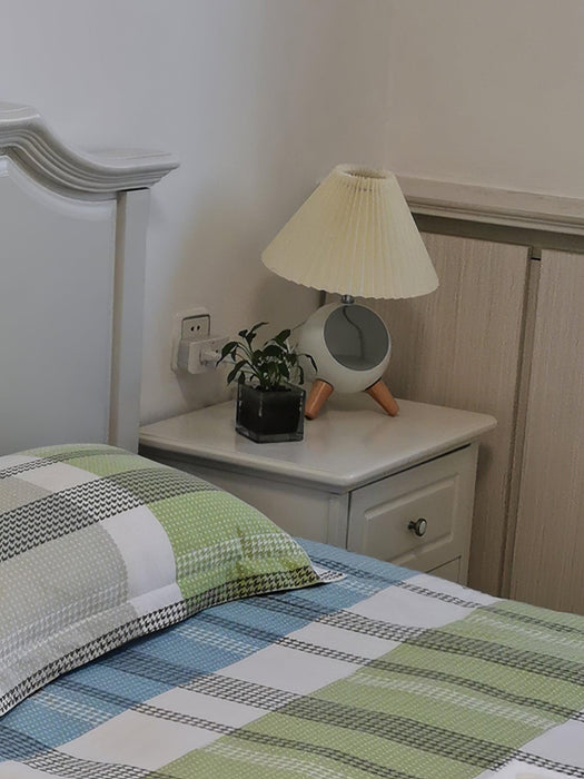 Wood Small Table Lamp-DWHOME