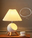 Wood Small Table Lamp-DWHOME