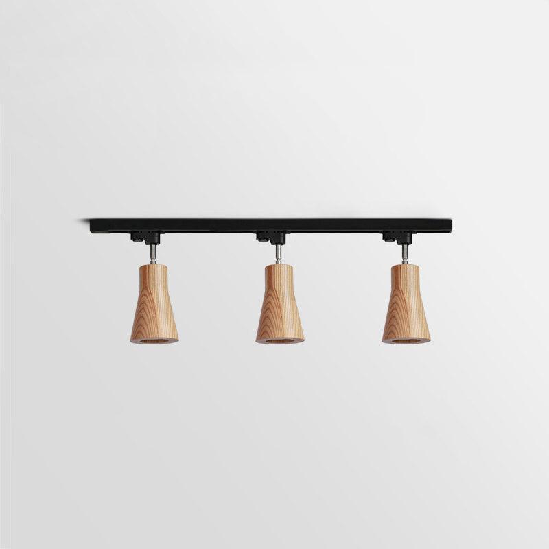Wood Track Ceiling Lamp-DWHOME