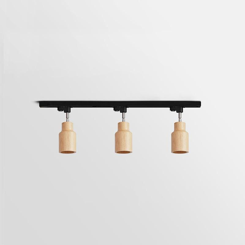Wood Track Ceiling Lamp-DWHOME