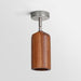 Wood Track Ceiling Lamp.