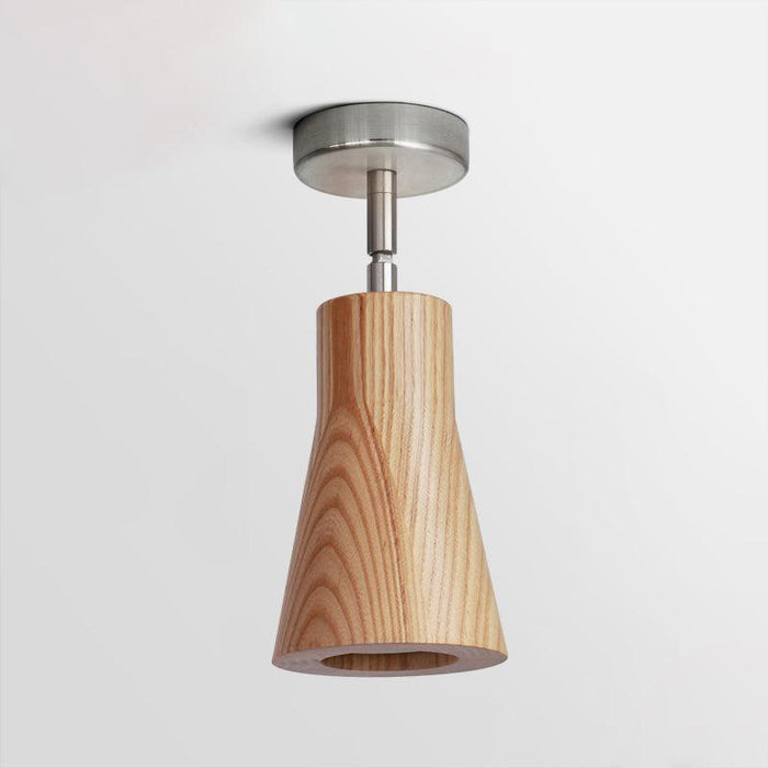 Wood Track Ceiling Lamp.