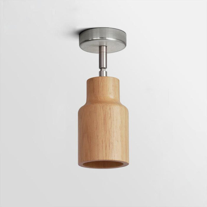 Wood Track Ceiling Lamp.