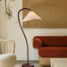 Wooden Bead Floor Lamp-DWHOME