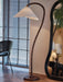 Wooden Bead Floor Lamp-DWHOME