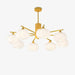 Wooden Cotton Balls Chandelier - DWHOME