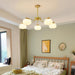 Plastic Cotton Balls Chandelier-DWHOME