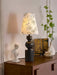 Wooden Flower Pattern Table Lamp-DWHOME